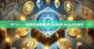 BTY——探索区块链的潜力与挑战-bty什么缩写